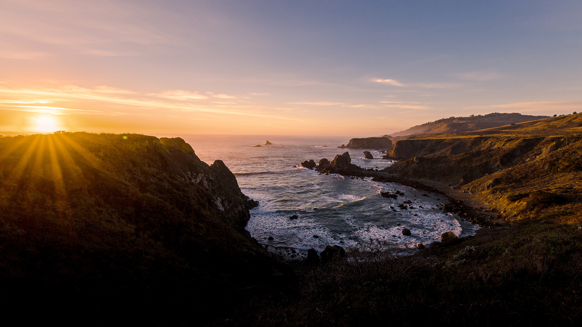 ocean view in Sonoma County